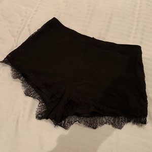 Cute sexy lace shorts